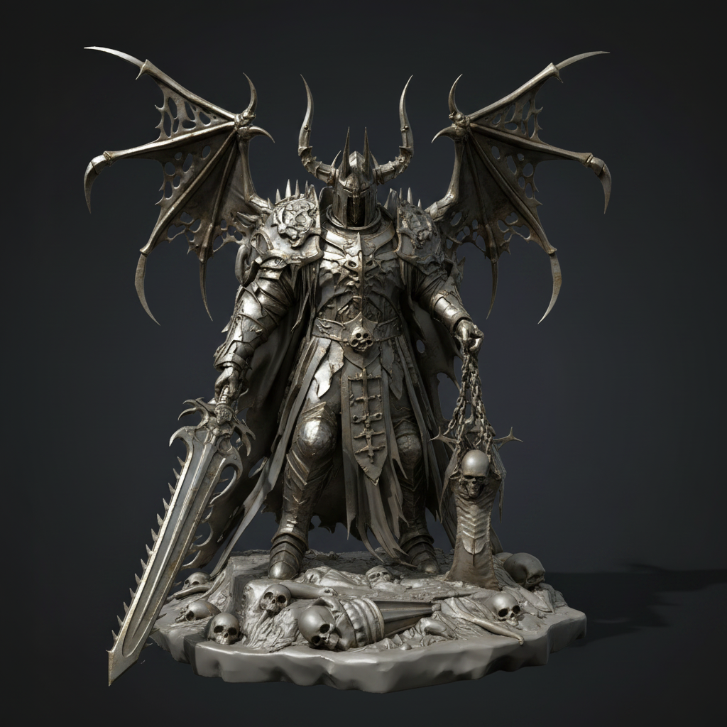 Dreadlord Front Metal